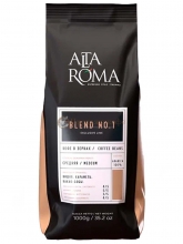 Кофе в зернах Alta Roma Blend N 0.1 (Альта Рома Бленд N 0.1) 1 кг, пакет с клапаном