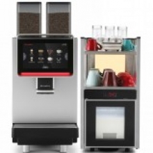 Аренда Dr. Coffee F2 суперавтоматическая кофемашина + стойка-холодильник с нагревом чашек